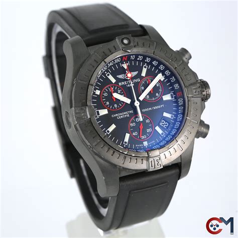 breitling avenger seawolf blacksteel chrono|Breitling Avenger seawolf.